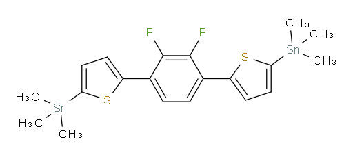 (5,5'-(2,3-difluoro-1,4-phenylene)bis(thiophene-5,2-diyl))bis(trimethylstannane)