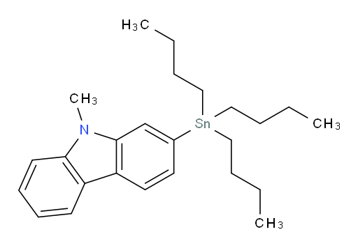 9-methyl-2-(tributylstannyl)-9H-carbazole