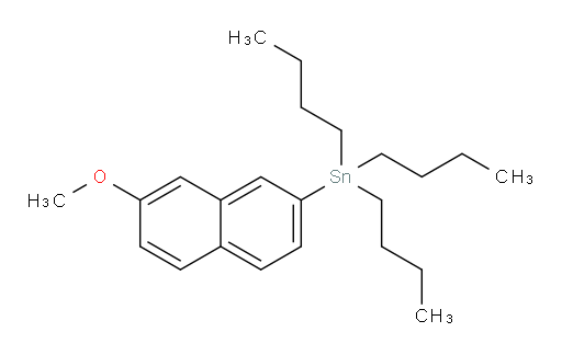 tributyl(7-methoxynaphthalen-2-yl)stannane