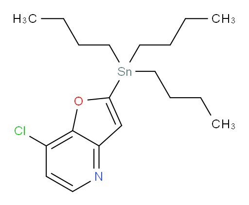7-chloro-2-(tributylstannyl)furo[3,2-b]pyridine