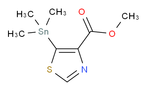 methyl 5-(trimethylstannyl)thiazole-4-carboxylate