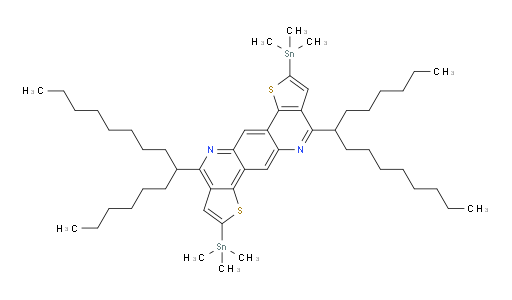 4,10-di(pentadecan-7-yl)-2,8-bis(trimethylstannyl)thieno[2',3':4,5]pyrido[2,3-g]thieno[3,2-c]quinoline