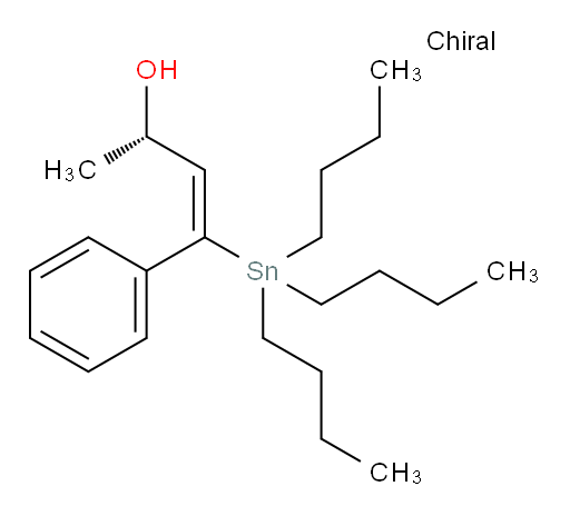 (S,E)-4-phenyl-4-(tributylstannyl)but-3-en-2-ol
