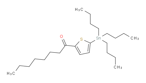 1-(5-(tributylstannyl)thiophen-2-yl)octan-1-one
