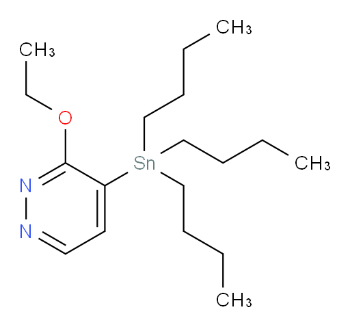 3-ethoxy-4-(tributylstannyl)pyridazine