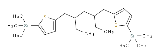(5,5'-(2,4-diethylpentane-1,5-diyl)bis(thiophene-5,2-diyl))bis(trimethylstannane)