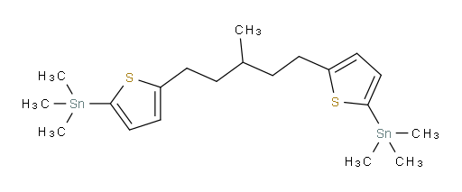 (5,5'-(3-methylpentane-1,5-diyl)bis(thiophene-5,2-diyl))bis(trimethylstannane)