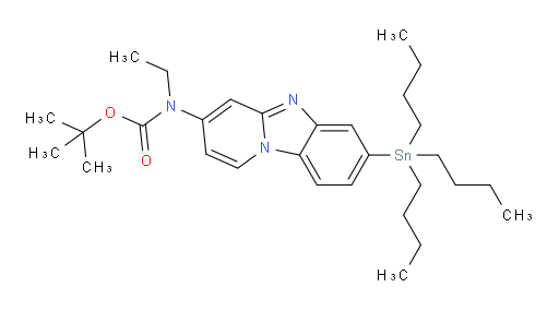 tert-butyl ethyl(7-(tributylstannyl)benzo[4,5]imidazo[1,2-a]pyridin-3-yl)carbamate