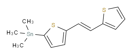 (E)-trimethyl(5-(2-(thiophen-2-yl)vinyl)thiophen-2-yl)stannane