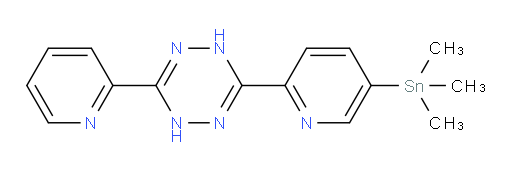 3-(pyridin-2-yl)-6-(5-(trimethylstannyl)pyridin-2-yl)-1,4-dihydro-1,2,4,5-tetrazine