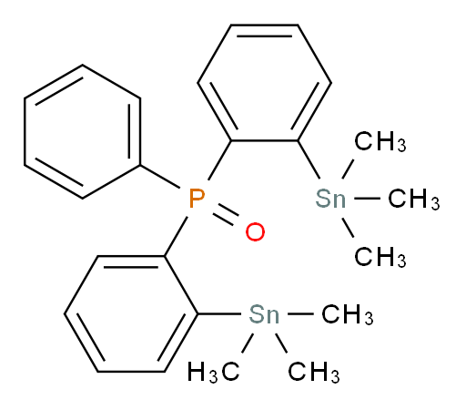 phenylbis(2-(trimethylstannyl)phenyl)phosphine oxide