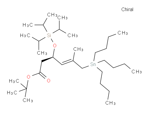 (R,E)-tert-butyl 5-methyl-6-(tributylstannyl)-3-((triisopropylsilyl)oxy)hex-4-enoate