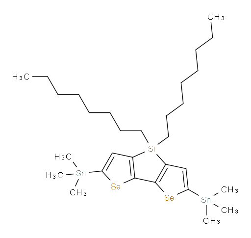 4,4-dioctyl-2,6-bis(trimethylstannyl)-4H-silolo[3,2-b:4,5-b']bis(selenophene)