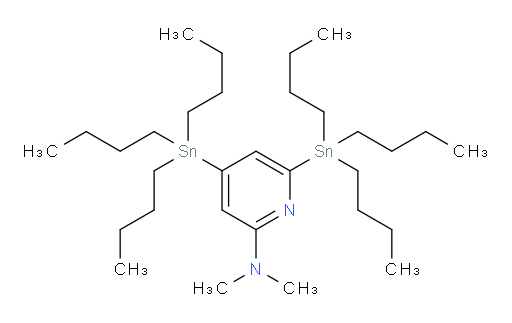 N,N-dimethyl-4,6-bis(tributylstannyl)pyridin-2-amine