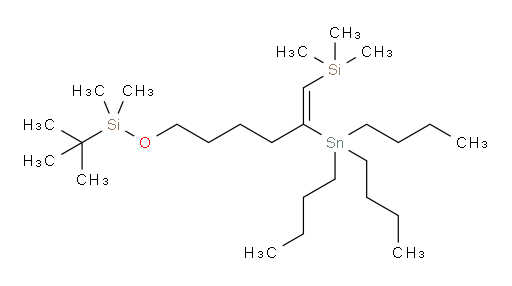 (Z)-tert-butyldimethyl((5-(tributylstannyl)-6-(trimethylsilyl)hex-5-en-1-yl)oxy)silane