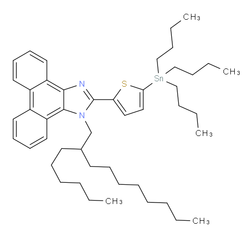 1-(2-hexyldecyl)-2-(5-(tributylstannyl)thiophen-2-yl)-1H-phenanthro[9,10-d]imidazole
