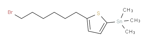 (5-(6-bromohexyl)thiophen-2-yl)trimethylstannane
