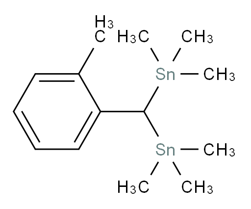 (o-tolylmethylene)bis(trimethylstannane)