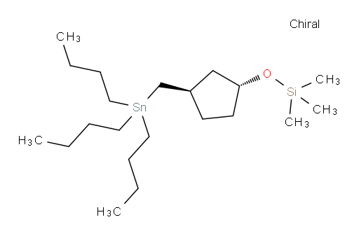 trimethyl(((1R,3R)-3-((tributylstannyl)methyl)cyclopentyl)oxy)silane