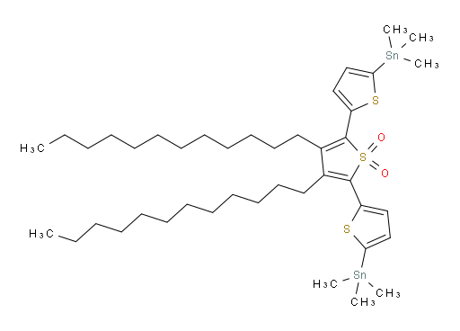 3',4'-didodecyl-5,5''-bis(trimethylstannyl)-[2,2':5',2''-terthiophene] 1',1'-dioxide