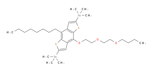 (4-(2-(2-butoxyethoxy)ethoxy)-8-octylbenzo[1,2-b:4,5-b']dithiophene-2,6-diyl)bis(trimethylstannane)