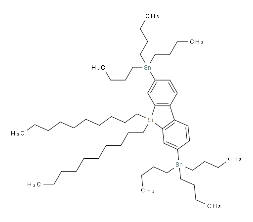 5,5-didecyl-3,7-bis(tributylstannyl)-5H-dibenzo[b,d]silole
