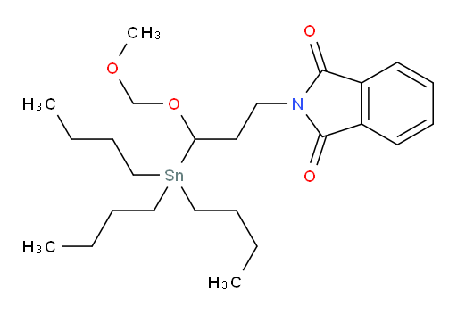 2-(3-(methoxymethoxy)-3-(tributylstannyl)propyl)isoindoline-1,3-dione