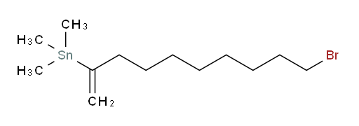 (10-bromodec-1-en-2-yl)trimethylstannane