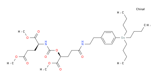 (S)-dimethyl 2-(((((S)-1-methoxy-1,5-dioxo-5-((4-(tributylstannyl)phenethyl)amino)pentan-2-yl)oxy)carbonyl)amino)pentanedioate