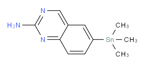6-(trimethylstannyl)quinazolin-2-amine