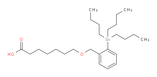 7-((2-(tributylstannyl)benzyl)oxy)heptanoic acid