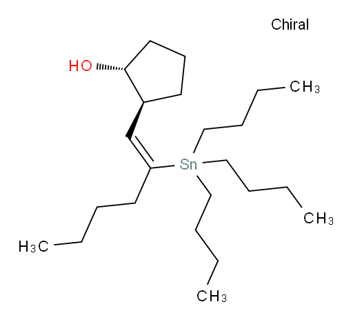 (1R,2S)-2-((Z)-2-(tributylstannyl)hex-1-en-1-yl)cyclopentanol