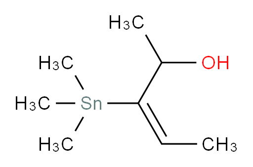 (E)-3-(trimethylstannyl)pent-3-en-2-ol