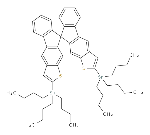2,2'-bis(tributylstannyl)-9,9'-spirobi[fluoreno[2,3-b]thiophene]