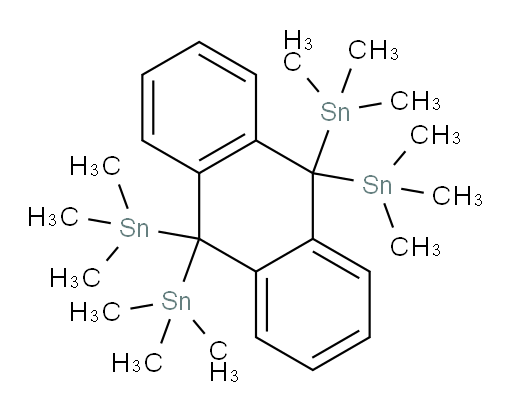 9,9,10,10-tetrakis(trimethylstannyl)-9,10-dihydroanthracene