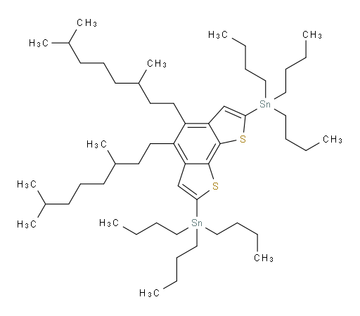 (4,5-bis(3,7-dimethyloctyl)benzo[1,2-b:6,5-b']dithiophene-2,7-diyl)bis(tributylstannane)