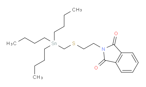 2-(2-(((tributylstannyl)methyl)thio)ethyl)isoindoline-1,3-dione