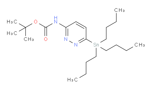 tert-butyl (6-(tributylstannyl)pyridazin-3-yl)carbamate