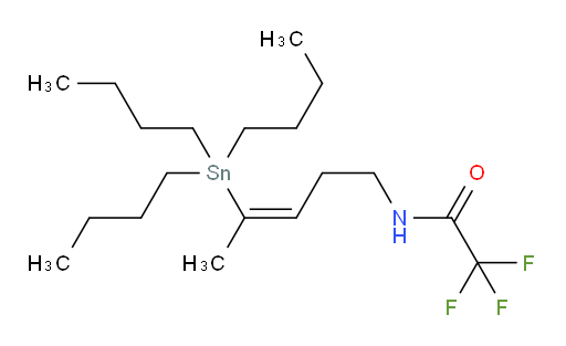 (Z)-2,2,2-trifluoro-N-(4-(tributylstannyl)pent-3-en-1-yl)acetamide