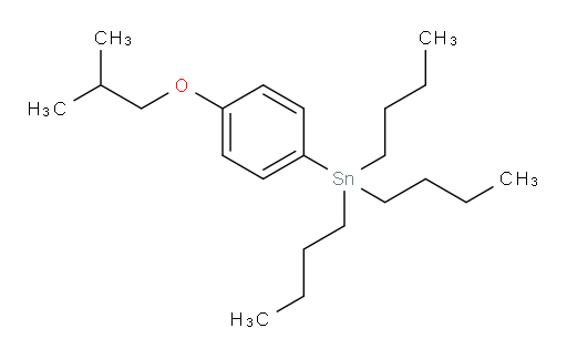 tributyl(4-isobutoxyphenyl)stannane