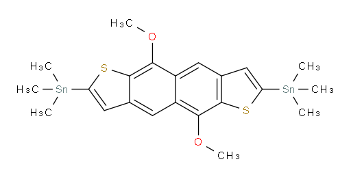 (5,10-dimethoxynaphtho[2,3-b:6,7-b']dithiophene-2,7-diyl)bis(trimethylstannane)
