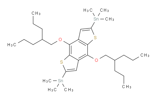 (4,8-bis((2-propylpentyl)oxy)benzo[1,2-b:4,5-b']dithiophene-2,6-diyl)bis(trimethylstannane)