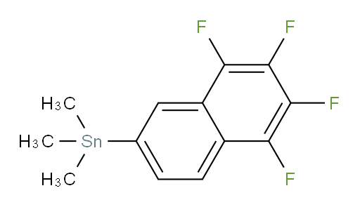 trimethyl(5,6,7,8-tetrafluoronaphthalen-2-yl)stannane