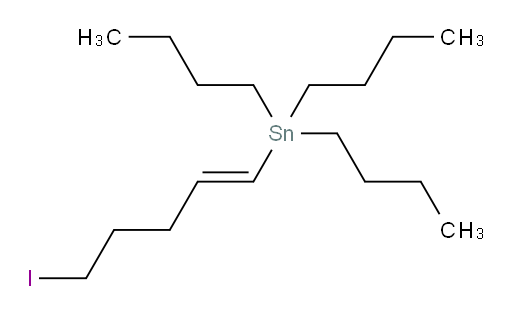 (E)-tributyl(5-iodopent-1-en-1-yl)stannane