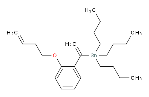 (1-(2-(but-3-en-1-yloxy)phenyl)vinyl)tributylstannane