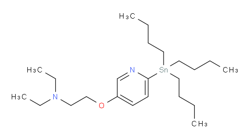 N,N-diethyl-2-((6-(tributylstannyl)pyridin-3-yl)oxy)ethanamine