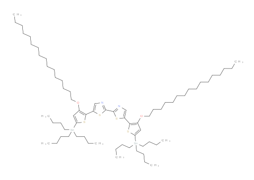 5,5'-bis(3-(hexadecyloxy)-5-(tributylstannyl)thiophen-2-yl)-2,2'-bithiazole