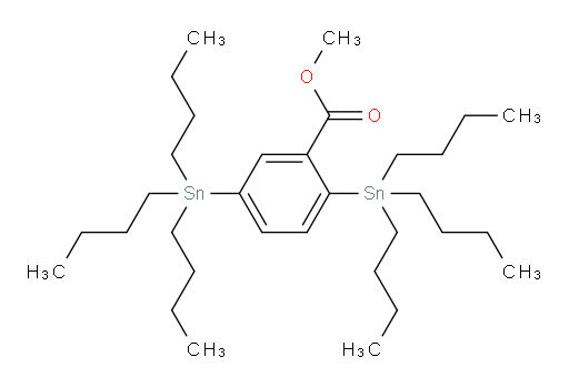 methyl 2,5-bis(tributylstannyl)benzoate