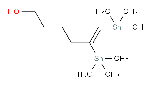 (Z)-5,6-bis(trimethylstannyl)hex-5-en-1-ol