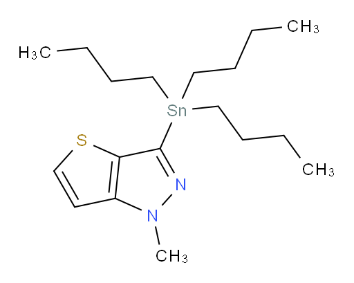 1-methyl-3-(tributylstannyl)-1H-thieno[3,2-c]pyrazole